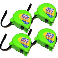 D&M Hi-Vis Tape Measure 8m/27ft Metric/Imperial (Trade Pack Of 4) £19.99